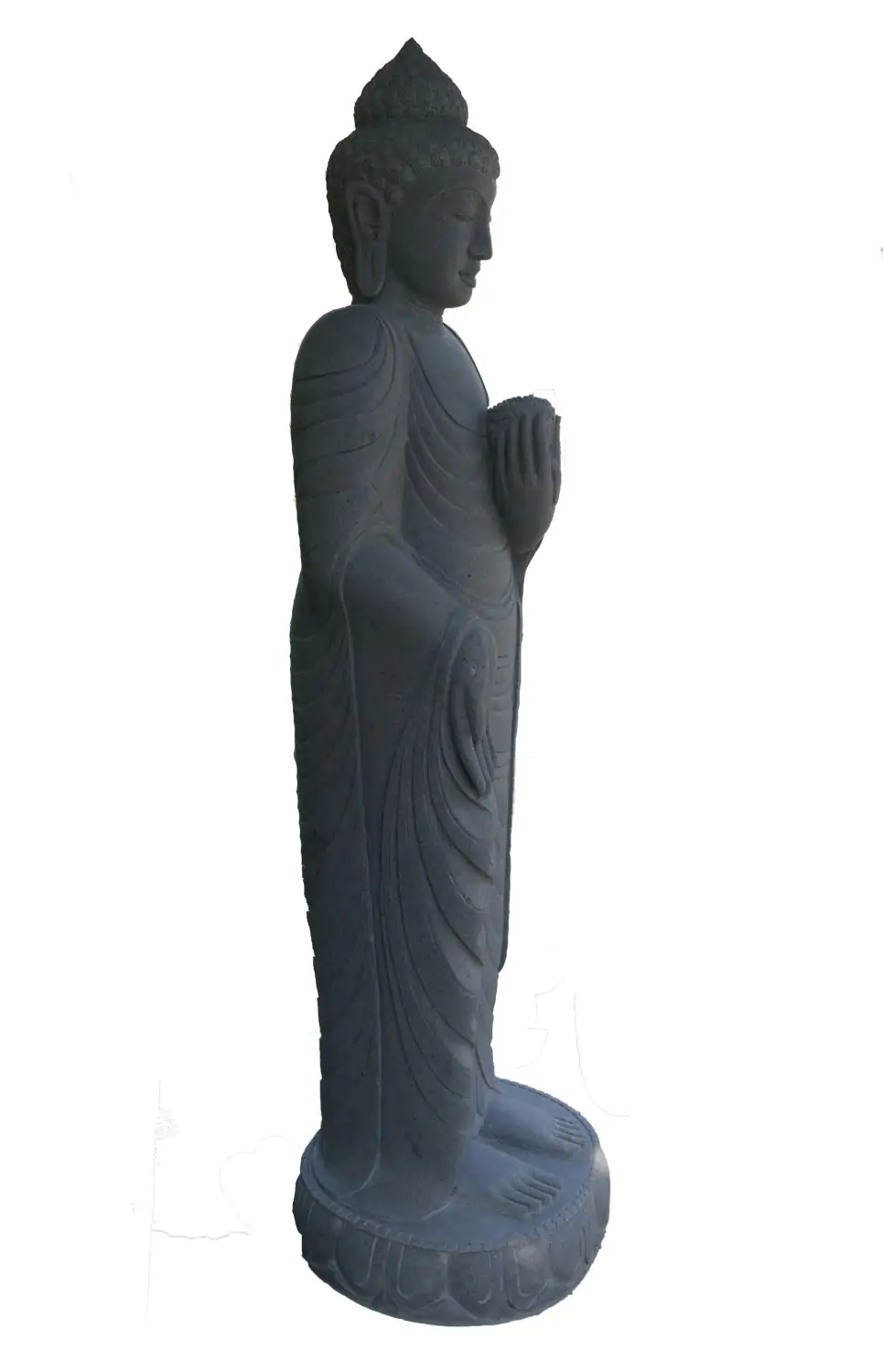  Product image 6 of the product “Standing Buddha with Lotus Flower, ca. 180 cm H ”